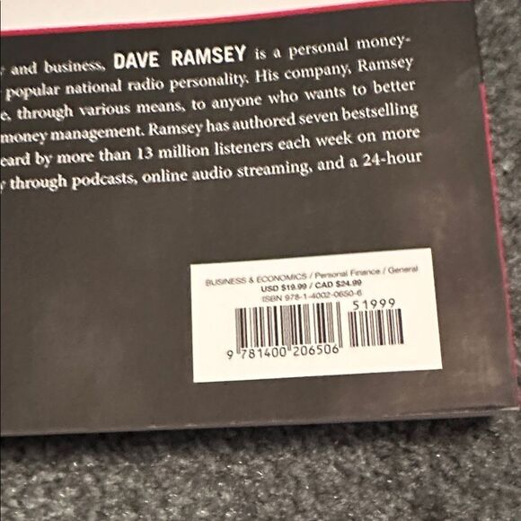 's Financial Workbook - Black and Red - Picture 3 of 3